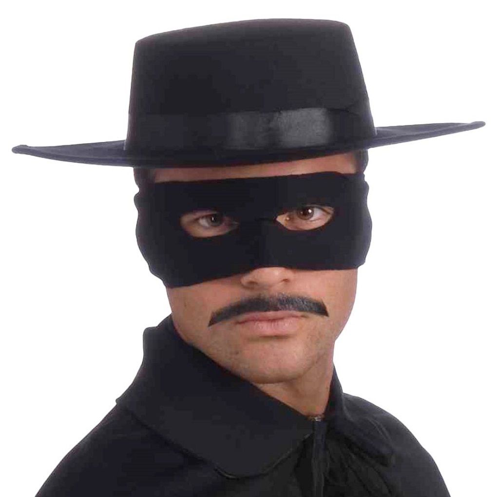 Black Deluxe Spanish Hat Gaucho Zorro Hat Mexican Legend Of Zorro Hat